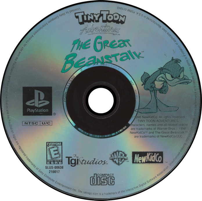 Tiny Toon Adventures The Great Beanstalk screenshot 3 for Playstation